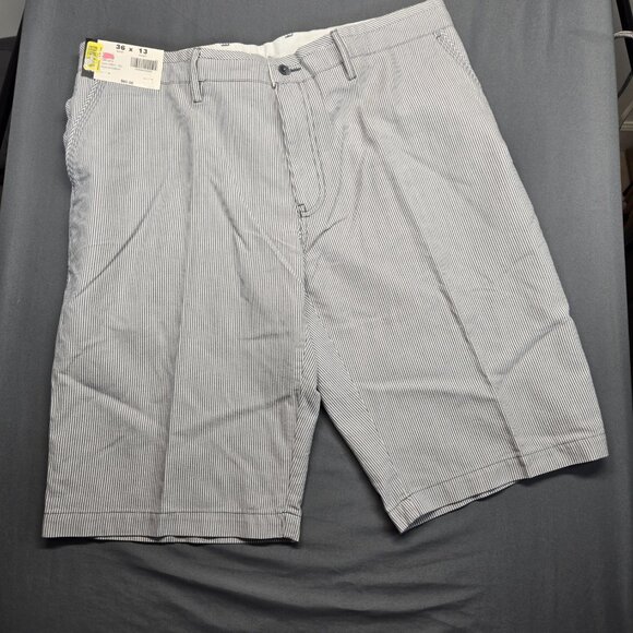 Murano Men’s Gray Pinstripe Cotton Shorts – Size 36 x 13 – NWT - Picture 8 of 15
